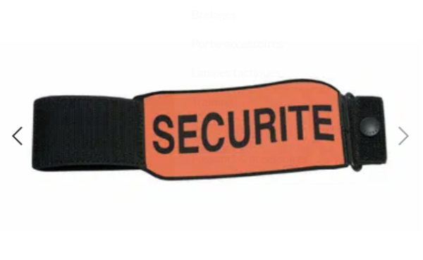 Brassard SECURITE retro-réfléchissant (GK) – Image 2