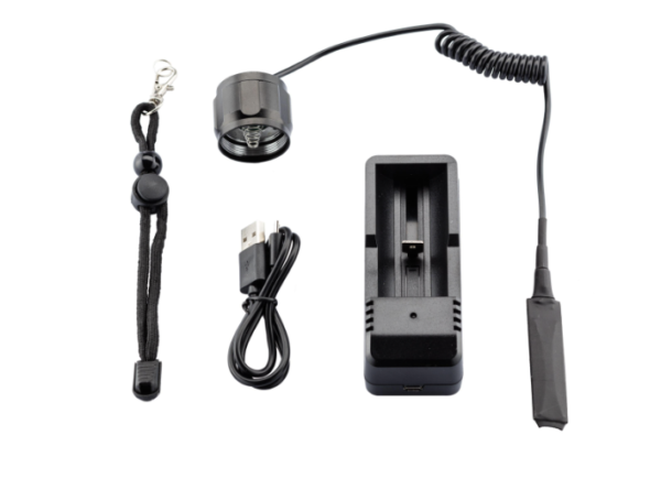 Lampe Tactique rechargeable Num'Axes 3 (SIMAC) – Image 2