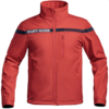 Veste softshell Sécu-One sécurité incendie rouge (A10)