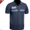 Polo GPB Police Municipale P.M. ONE bleu (A10)