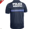 Polo GPB Police Municipale P.M. ONE bleu (A10) – Image 2