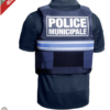 Polo GPB Police Municipale P.M. ONE bleu (A10) – Image 4