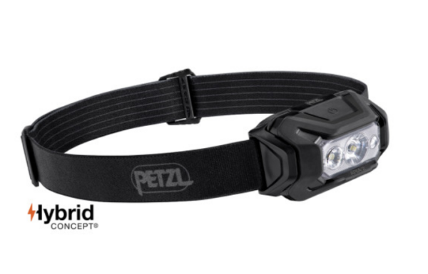 Lampe frontale Hybrid Aria 1 noir - 350 lumens (A10)