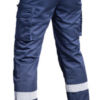 Pantalon V2 SÉCU-ONE bas élastiqué HV-TAPE bleu marine (A10) – Image 4