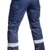 Pantalon SÉCU-ONE bas élastiqué HV-TAPE bleu marine (A10)https://www.latenue.fr/boutique/ssiap-pompier/habillement-ssiap-pompier/pantalon-habillement-ssiap-pompier/pantalon-secu-one-bas-elastique-hv-tape-bleu-marine-a10/ – Image 4