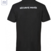 Polo coton sécurité grande fenêtre Noir ou Blanc (Cityguard) – Image 3