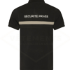 POLO SÉCURITÉ PRIVÉE MC NBG HOMME (VVS) – Image 2