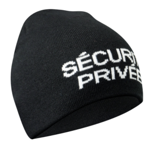 Bonnet SÉCU-ONE Sécurité Privée noir (A10)
