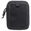 Pochette velcro accessoires DELTA 12 x 16 cm noir (A10) – Image 2