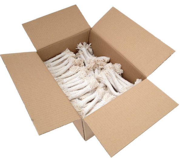 Carton de 250 mèches blanches pour arme calibre 12 (A10)