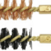 Lot de 2 brosses de nettoyage combinées pour arme calibre .45"/11,43 mm (A10)