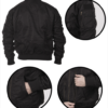 BLOUSON US TACTIQUE NOIR (MIL-TEC) – Image 2