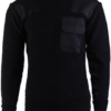 PULL-OVER BW 80/LAINE 20/ACRYLIQUE BLEU FONCÉ (MIL-TEK) – Image 4