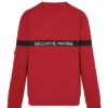 SWEAT SHIRT SSIAP RBN | FEMME | marquage dos SECURITE PRIVEE (VVS) – Image 2