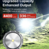 Lampe tactique Klarus XT21X PRO - 4400 Lumens - Rechargeable – Image 7