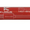 Batterie Klarus 14GT80UR Li-ion 800mAh rechargeable Micro USB intégré – Image 2