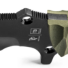COUTEAU LE MARAUDEUR G10 TOXIFIE KAKI/LAME LISSE+ETUI KYDEX SANS ATTACHE MOLLE – Image 2