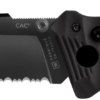 C.A.C. manche PA6 Serration Toxifié (avec tire-bouchon) Noir – Image 2