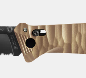 C.A.C S200 manche PA6 Serration Toxifié (SANS tire-bouchon) Coyote