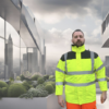 PARKA HAUTE VISIBILITE SECURITE PRIVEE Orange (VVS) – Image 3