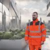 PARKA HAUTE VISIBILITE SECURITE PRIVEE Orange (VVS)