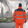 PARKA HAUTE VISIBILITE SECURITE PRIVEE Orange (VVS) – Image 2