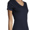 TEE-SHIRT FEMME COL “V” SOL’S Imperial French Marine (Solo) – Image 3