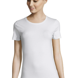 TEE-SHIRT COL ROND SOL'S MILLENIUM WOMEN Blanc (Solo)