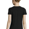 TEE-SHIRT COL ROND SOL’S MILLENIUM WOMEN Noir (Solo) – Image 2