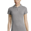 POLO FEMME SOL’S PERFECT Gris Chiné (Solo)