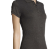 POLO FEMME SOL’S PERFECT Gris Anthracite Chiné (Solo) – Image 3