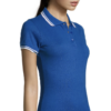 POLO FEMME SOL’S PASADENA Royal/Blanc (Solo) – Image 3