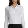 CHEMISE FEMME STRETCH ML SOL'S BLAKE Blanc (Solo)