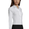 CHEMISE FEMME STRETCH ML SOL'S BLAKE Blanc (Solo) – Image 3