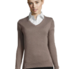 PULL COL V SOL’S GALAXY WOMEN Gris Moyen (Solo)