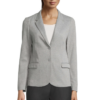 BLAZER MAILLE PIQUÉE NEOBLU MARCEL WOMEN Gris Chiné (Solo)