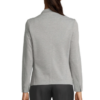 BLAZER MAILLE PIQUÉE NEOBLU MARCEL WOMEN Gris Chiné (Solo) – Image 3