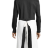 TABLIER HAUT DE GAMME SANS BAVETTE NEOBLU EMILE Blanc (Solo) – Image 2