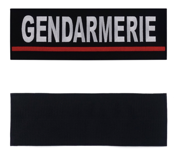 Bandeau d'identification Gendarmerie brodé (DCA) – Image 3