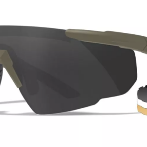 Kit lunettes Saber Advanced coyote verres fumés, clairs et oranges - Wiley X (AMG Pro)
