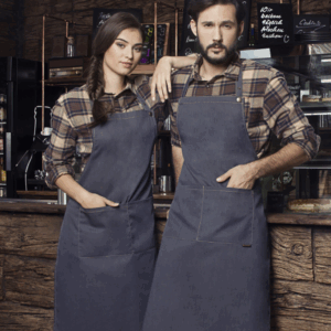 Tablier à bavette Jeans-Style (IMBRETEX) By Karlowsky