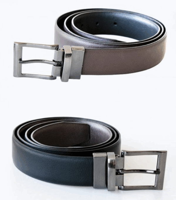ELEGANT TWO-COLOR Ceinture Réversible (IMBRETEX) By Korntex