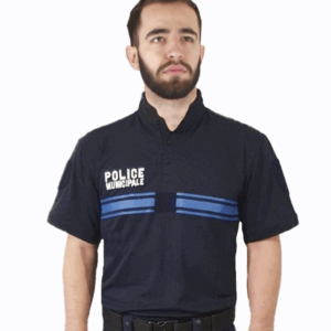 POLO MAO RESPIRANT MANCHES COURTES PM MARINE (LPSA)