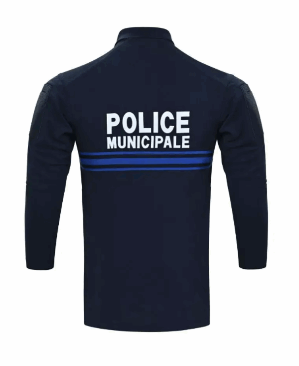 Polo manches longues Operator coton Police Municipale (AMG Pro) – Image 2