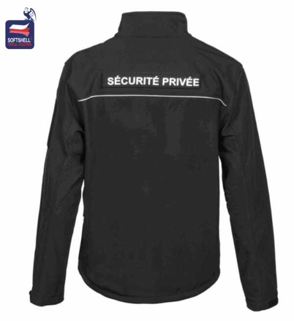 Blouson softshell sécurité privée (CityGuard) – Image 2