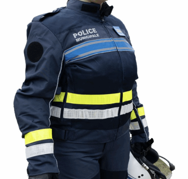 Blouson motard été Police Municipale (LPSA) – Image 2