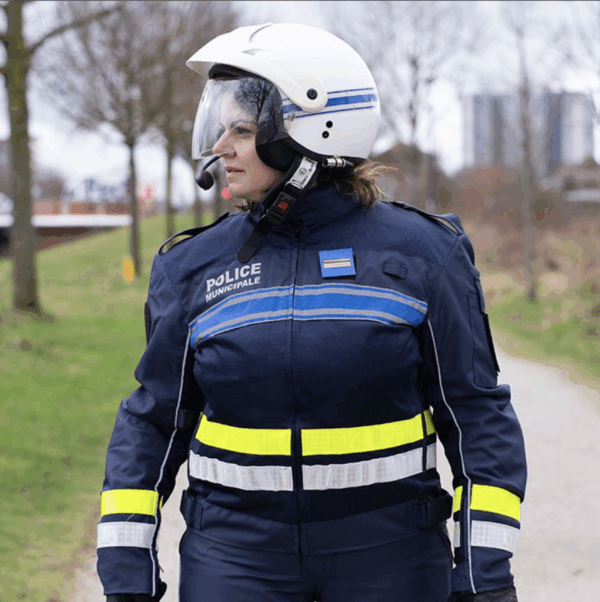 Blouson motard été Police Municipale (LPSA) – Image 3