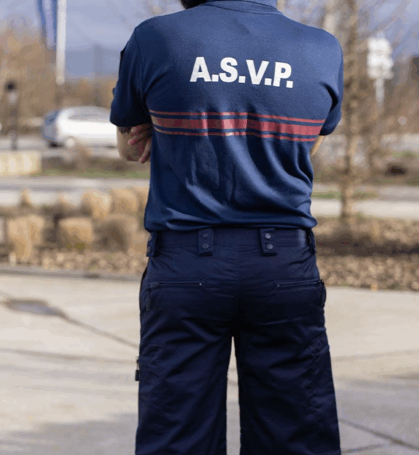 POLO MANCHES COURTES ASVP MARINE (LPSA) – Image 3