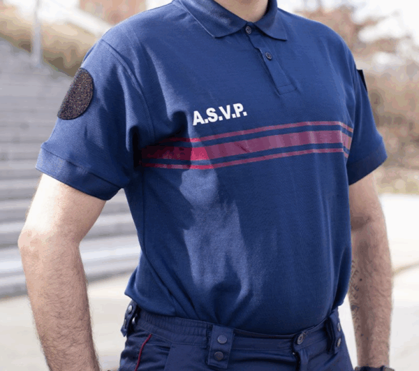 POLO MANCHES COURTES ASVP MARINE (LPSA) – Image 4
