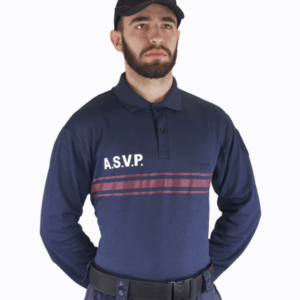 POLO ASVP MANCHES LONGUES DOUBLE FACES (LPSA)